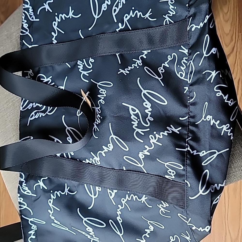 Pink Victoria secret travel bag